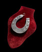 VICTORIAN SUPERSIZED SILVER HORSESHOE PENDANT