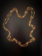 FRENCH 18CT GOLD FANCY LINK SAUTOIR GAURD CHAIN