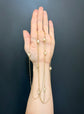ART NOUVEAU CAGED BAROQUE PEARL CHAIN