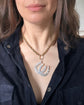 VICTORIAN DOUBLE SILVER HORSESHOE PENDANT
