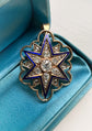 VICTORIAN DIAMOND STAR PENDANT/BROOCH