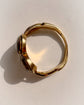 EARLY VICTORIAN DOUBLE HEART & HAND FEDE RING