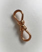 ANTIQUE 14CT GOLD DOUBLE DOG CLIP