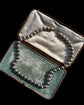 VICTORIAN LARGE SCALE SILVER BEAD NECKLACE