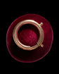ANTIQUE 9CT GOLD BOLT RING