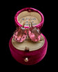 GEORGIAN PINK PASTE EARRINGS
