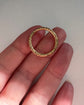 GEORGIAN 12CT GOLD SPLIT RING