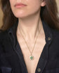 19TH CENTURY ENAMEL & DIAMOND FOUR LEAF CLOVER LOCKET
