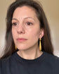 GEORGIAN HIGH CARAT GOLD TORPEDO EARRINGS