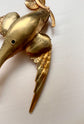 VICTORIAN 15CT GOLD SWALLOW BIRD PENDANT