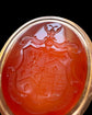 19TH CENTURY DOULBE OUROBOROS FOB PENDANT ‘TENTANDA VIA EST’