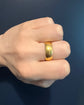 EDWARDIAN 22CT GOLD BAND RING