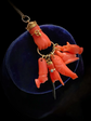 19TH CENTURY CORAL HAND PENDANT