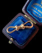 VICTORIAN 9CT GOLD DOUBLE DOG CLIP