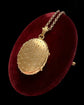 19TH CENTURY 15CT GOLD LOCKRT PENDANT