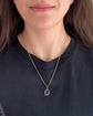 ANTIQUE NATURAL SAPPHIRE HORSESHOE PENDANT