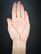 VICTORIAN RUBY & DIAMOND HORSESHOE NAIL PENDANT