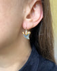 SHARKS TEETH DROP EARRINGS
