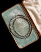 LATE VICTORIAN SILVER BALL CHAIN NECKLACE