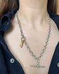 VICTORIAN 15CT GOLD BRAMAH KEY PENDANT