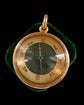 A SUPERB ANTIQUE 18CT GOLD COMPASS PENDANT