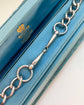 ANTIQUE SILVER HORSE SNAFFLE BIT CHAIN