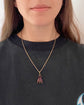 VICTORIAN VAUXHALL GLASS FLY PENDANT
