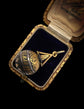 19TH CENTURY DAMASCENE ‘BOMBARDMENT OF BILBAO’ PENDANT