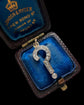 ANTIQUE DIAMOND QUESTION MARK PENDANT