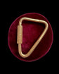 VINTAGE 18CT GOLD CARABINER
