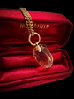 VICTORIAN CITRINE ACORN PENDANT