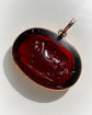 19TH CENTURY GLASS INTAGLIO OF ‘DIONYSIAN BULL’