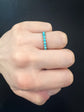 GEORGIAN TURQUOISE ETERNITY RING