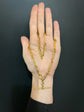 ANTIQUE 18CT GOLD PAPERCLIP ALBERT CHAIN