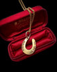ANTIQUE DIAMOND HORSESHOE PENDANT