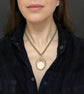 VICTORIAN ROCK CRYSTAL PENDANT WITH BALL FINIAL FRAME