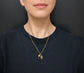 VICTORIAN 18CT GOLD MINI ACORN PENDANT