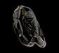 VICTORIAN WHITBY JET SNAKE BANGLE