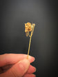 19TH CENTURY 18CT GOLD FRENCH HORSE HEAD STICK PIN