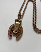 VICTORIAN HORSESHOE & BUCKLE PENDANT