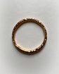 ANTIQUE HIGH CARAT GOLD SLIM SPLIT RING
