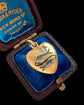 VINTAGE ZODIAC ‘PISCES’ DOUBLE FISH HEART PENDANT