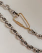 VINTAGE 18CT GOLD CARABINER CONNECTOR