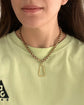 VINTAGE 18CT GOLD CARABINER CONNECTOR