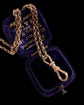 VICTORIAN 9CT GOLD DOUBLE DOG CLIP