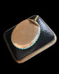 VICTORIAN DIAMOND LEAF & PAVÉ TURQUOISE BOMBE PENDANT