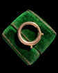 ANTIQUE 9CT GOLD BOLT RING