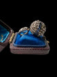 19TH CENTURY DIAMOND & SAPPHIRE ORB PENDANT