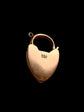 VICTORIAN 15CT GOLD HEART PADLOCK