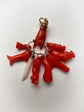 EARLY 19TH CENTURY CORAL MANO CORUNTO HAND PENDANT